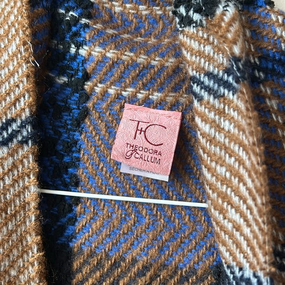 THEODORA CALLUM multicolored long fringe vest - Picture 4 of 6